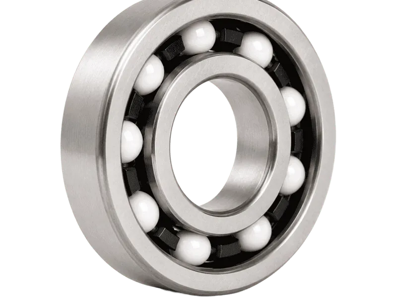 Stainless steel hybrid ceramic deep groove ball bearings