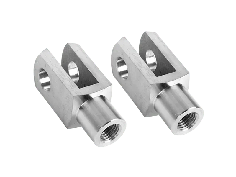 Stainless steel FK clevises and yokes with female thread