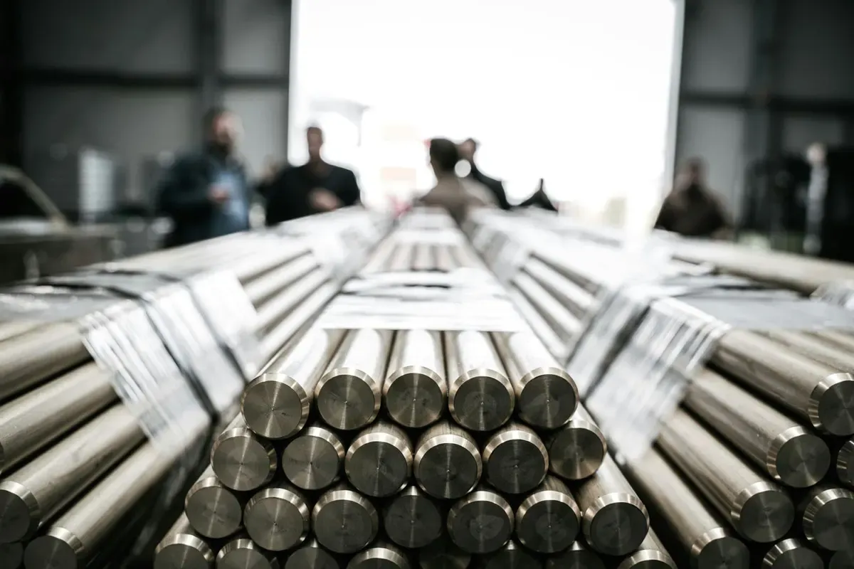 Stainless steel material testing and industrial inspection